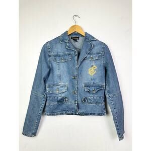 Y2K Rocawear Embroidered Denim Jacket